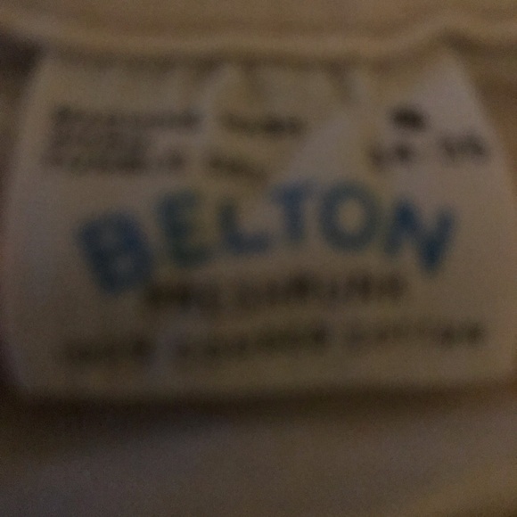 Vintage cream t-shirt 100% cotton Bob Marly lion logo, plain back short sleeve - Picture 8 of 14